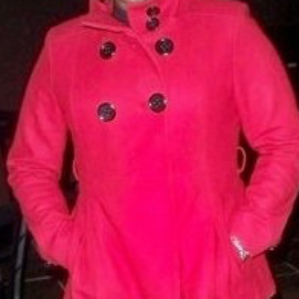 FLASH SALE!!  Red wool coat!